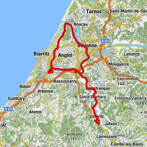 Biarritz - Chapelle du couvent des Filles de la Croix - Église Sainte-Bernadette