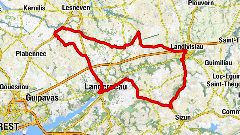 Park Al Louarn - Chapelle Sainte-Pétronille - Chapelle Saint-Éloi - Église Saint-Thuriau