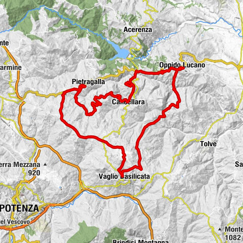 Pietragalla - Vaglio Basilicata - Oppido Lucano - Cancellara