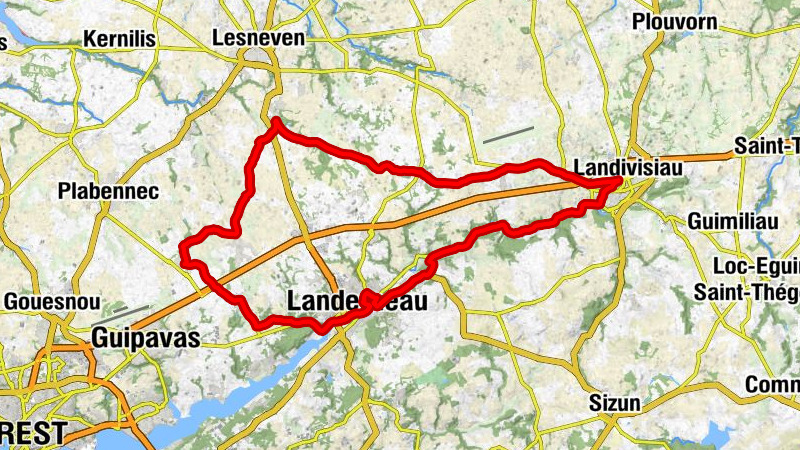 Kersaint-Plabennec - Traon Bourg - Landerneau - Église Saint-Étienne