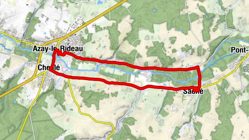 Saché - Le Bourg - La Fontaine aux Prêtres - Le Doigt Neuf