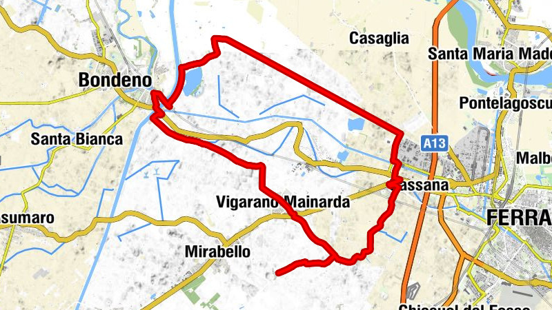 Madonna dei Boschi - Vigarano Mainarda - Bondeno - Chiesa dei Santi Filippo e Giacomo