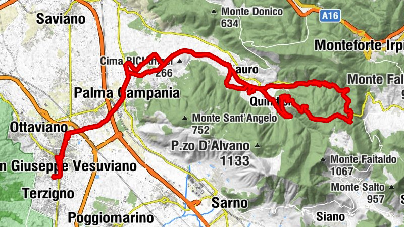 Casilli - San Giuseppe Vesuviano - Statua di Padre Pio - Terzigno