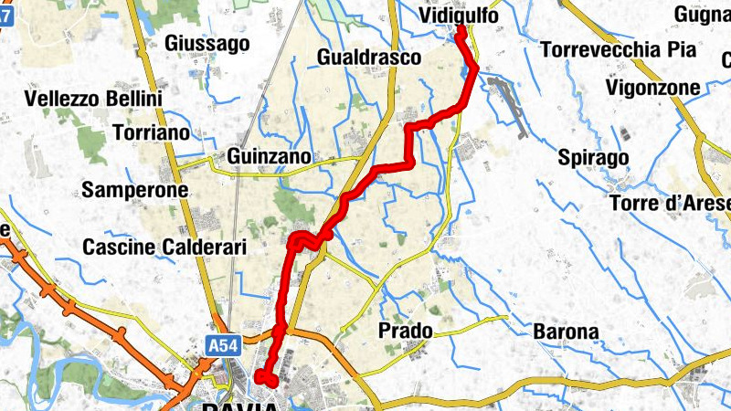 Vidigulfo - Cascina Bicchignana - Grugnetto - Pavia