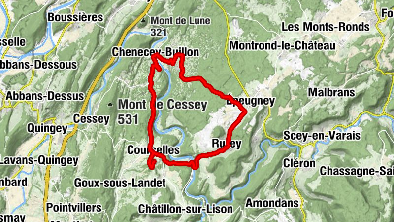 Église de Mont - Courcelles - Charnay - Chez Gervais