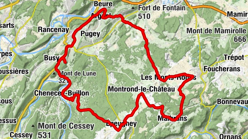 Pre De Chirre - Église Saint-Marcellin - Église Saint-Étienne - Champ De La Lave