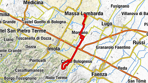 Massa Lombarda - Chiesa della Nativita' Della Beata Vergine In Serra - Col Pineta