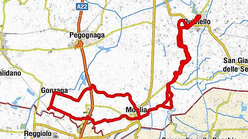 Gonzaga-Reggiolo - Agnella - Aquila D'Oro - Chiesa di Moglia
