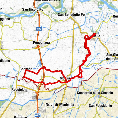 Gonzaga-Reggiolo - Agnella - Aquila D'Oro - Chiesa di Moglia