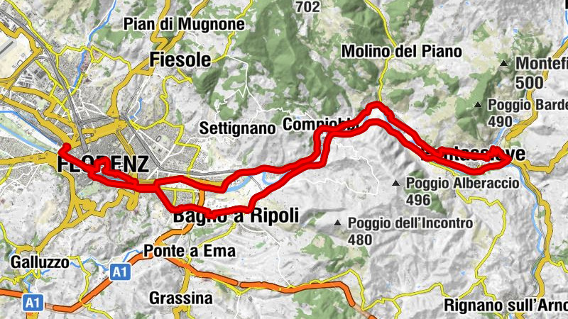 Firenze Porta al Prato - Chiesa Evangelica - Pieve di San Giovanni Battista a Rèmole - Sante Caterina e Francesca