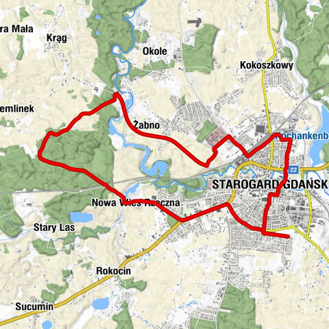 Starogard Gdański - Osiedle Konstytucji 3 Maja - Nowa Wieś Rzeczna