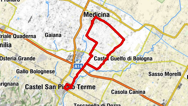 Medicina - Castel San Pietro Terme - Locanda Agnese - A La Romana