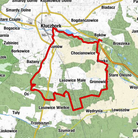 Bąków - Kościół pw. Świętych Apostołów Piotra i Pawła - Ciarka - Kluczbork