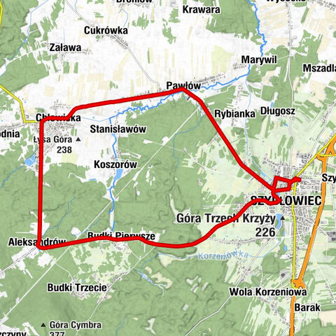 Szydłowiec - Zielonka - Zabytkowa kaplica