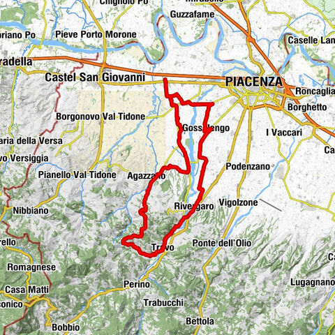 Rottofreno - Chiesa parrocchiale di San Quintino - Costa del Bulla - Santuario del Pilastrello