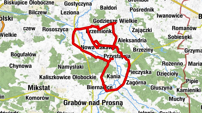 Kąpie - Kościół pw. Najświętszej Maryi Panny Królowej Polski - Kościół pw. Świętego Bartłomieja Apostoła - powiat kaliski