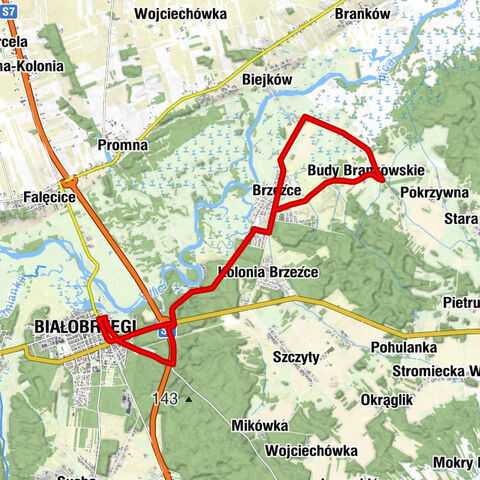 Kościół pw. Świętej Trójcy - Białobrzegi - Kaplica klasztorna - Plebania