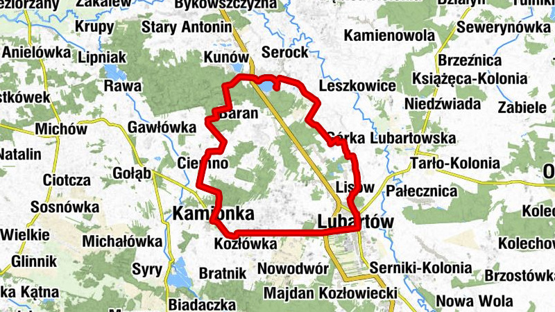 Kaplica cmentarna - Kościół pw. Przemienienia Pańskiego - Kamionka - Przypisówka