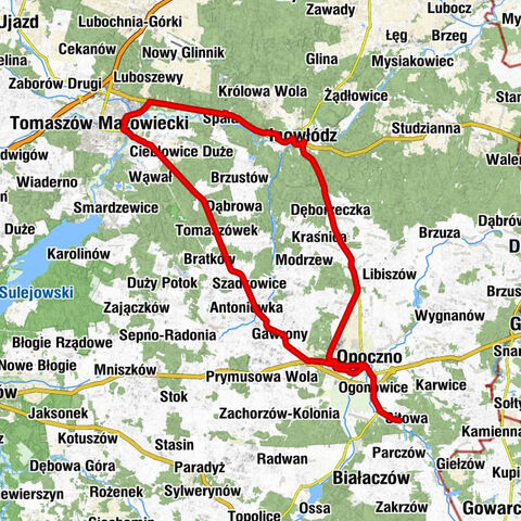 Za Koleją - Ołtarz Polowy AK - Organistówka - Kościół parafialny pw. św. Michała Archanioła
