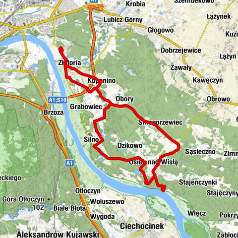 Kaszczorek - Kościół pw. Świętego Wojciecha Biskupa Męczennika - Złotoria - Smacznego