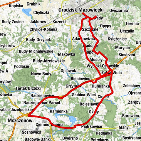 Kady - Grodzisk Mazowiecki - Kościół parafialny pw. św. Matki Teresy z Kalkuty i bł. Karola de Foucauld - Kaplica dojazdowa