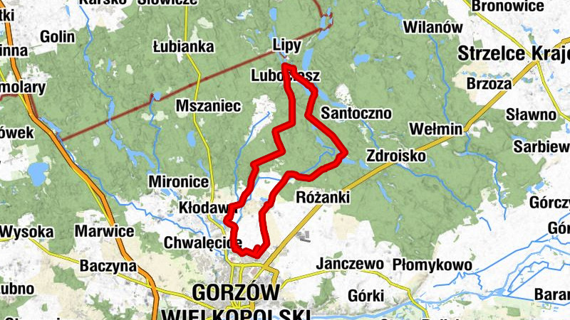 Wojcieszyce - Kościół Podwyższenia Krzyża - Stern - Łośno