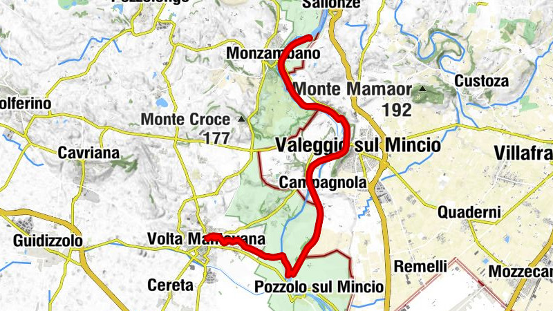 Volta Mantovana - Gatti - Corte Palazzina - Valeggio sul Mincio