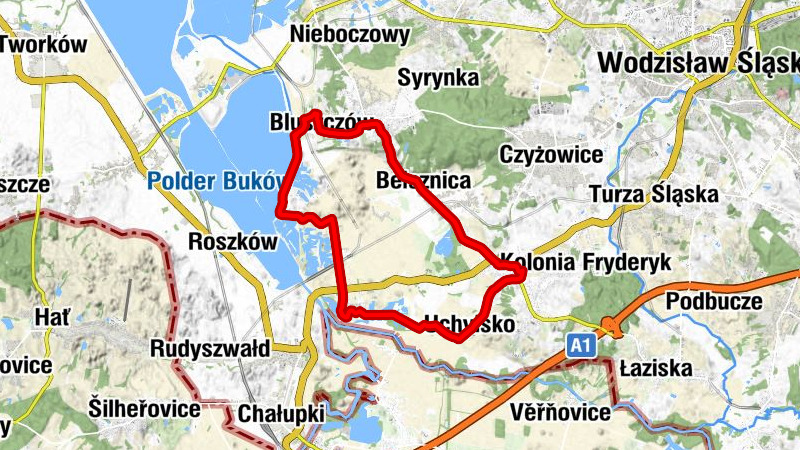 Bluszczów - Parafia pw. Najświętszego Serca Pana Jezusa - Kaplica cmentarna - Odra