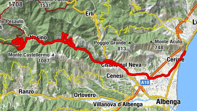 Ceriale - Santa Maria Maddalena - Santuario della Natività di Maria - Oratorio di San Bartolomeo