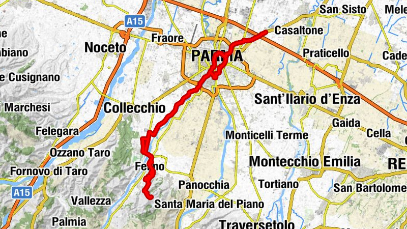 Chiozzola - "Gatto Nero" - Tre Ville - Parma