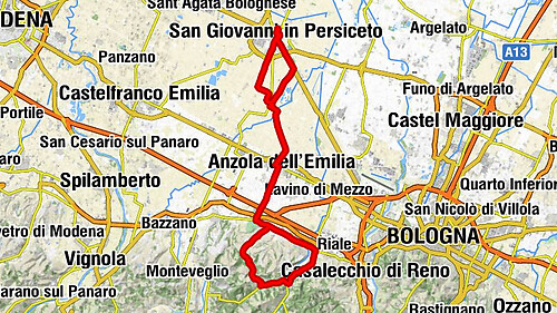 San Giovanni in Persiceto - Chiesa di S.Marino in Casola - Santuario di Santa Clelia Barbieri e Chiesa Parrocchiale delle Budrie - Chiesa di San Bartolomeo