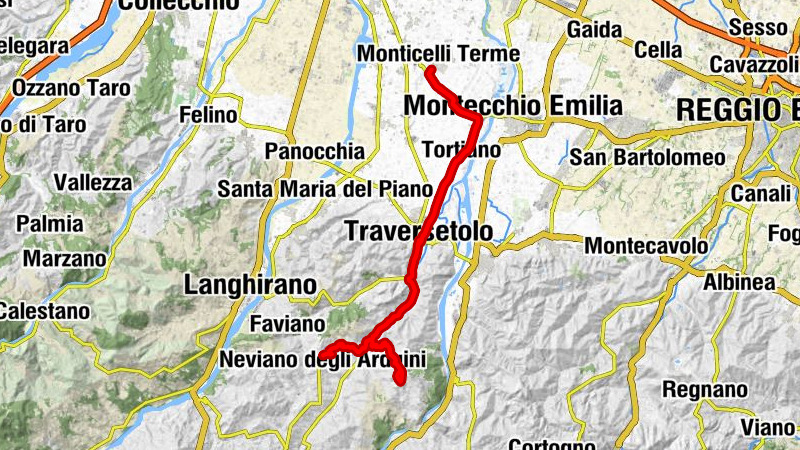 Basilicagoiano - Osteria Pecora Nera - Traversetolo - Monte Le Brugne