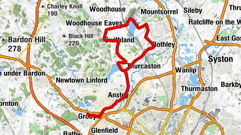 Groby - Anstey United Reformed Church - St Mary's Church - Vojon