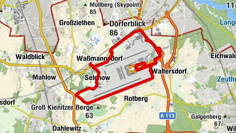 Berlin - Dorfkirche Selchow - Dorfkirche Schönefeld - Waßmannsdorf