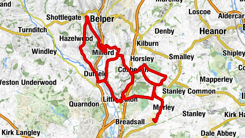 Morley - St Paul's Church Little Eaton - Duffield Baptist Church - Parish Church of St Michael