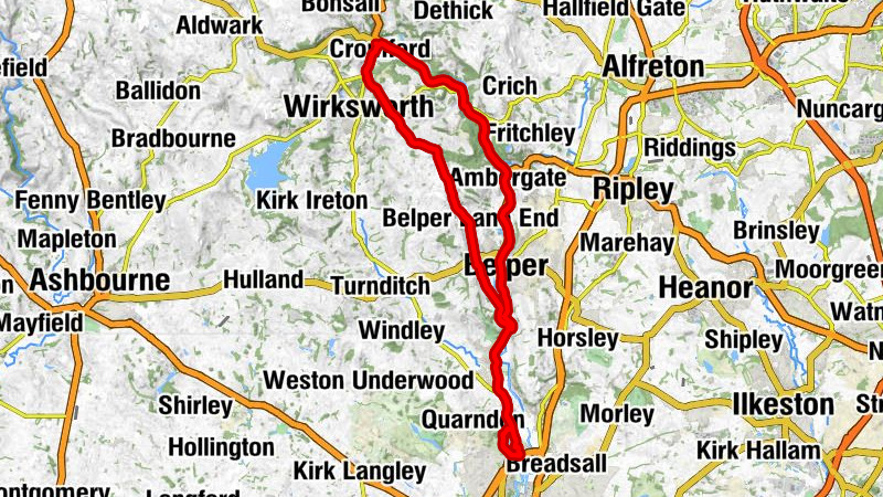 Derby - St Anne's Church - Christ Church - Belper Baptist Church