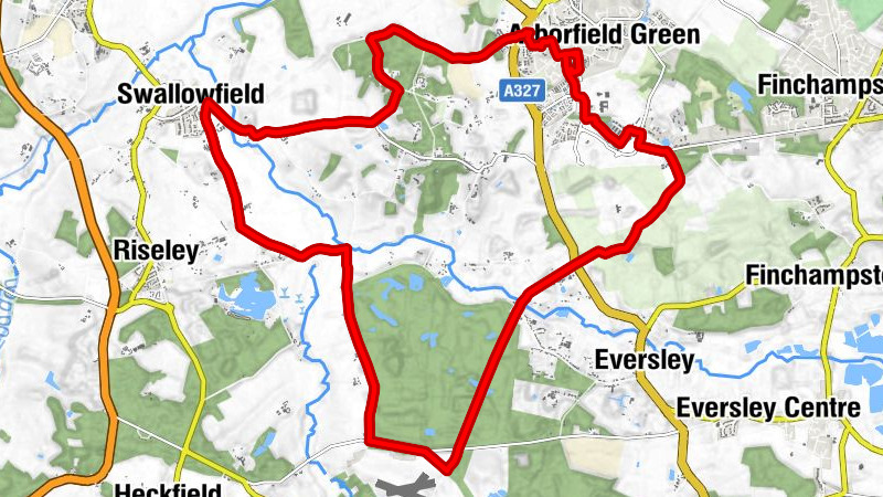 Arborfield Green - Reading - Swallowfield - Bramshill