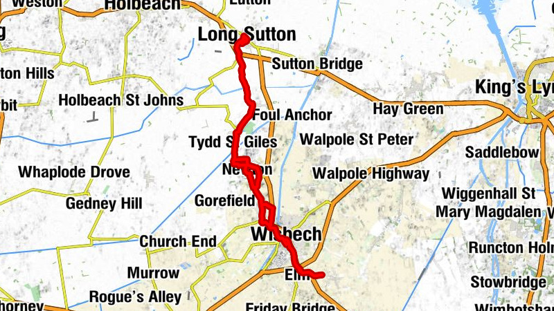 Long Sutton - Palmers Ale House and Kitchen - St Giles (Tydd St Giles Parish Church) - St Peter & St Paul