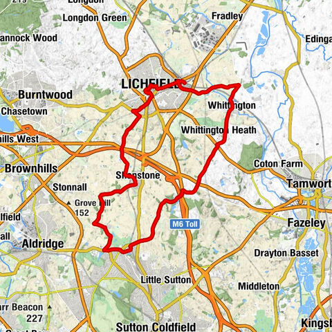 Lichfield Trent Valley - Lichfield - Aldridge - Trinity Methodist Church