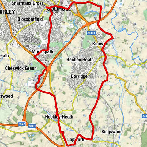 Solihull - Christ Church United Reformed Church - The Church of Jesus Christ of Latter-day Saints - St Mary The Virgin Lapworth