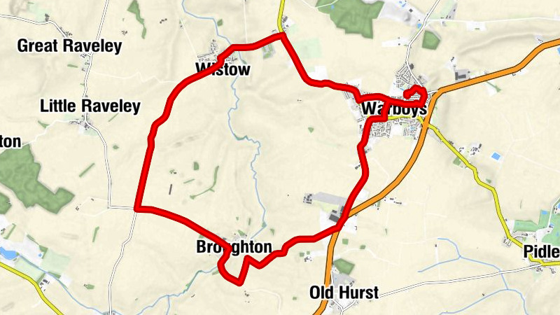 Warboys - Saint John the Baptist - All Saints (Broughton Parish Church) - St Mary Magdalene, Warboys