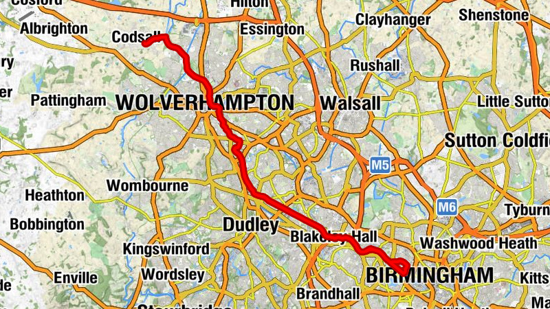 Bilbrook - Codsall Spice - Wolverhampton - Coseley