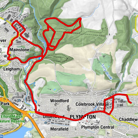 Plymouth - Colebrook Village - Plympton - Christ Church