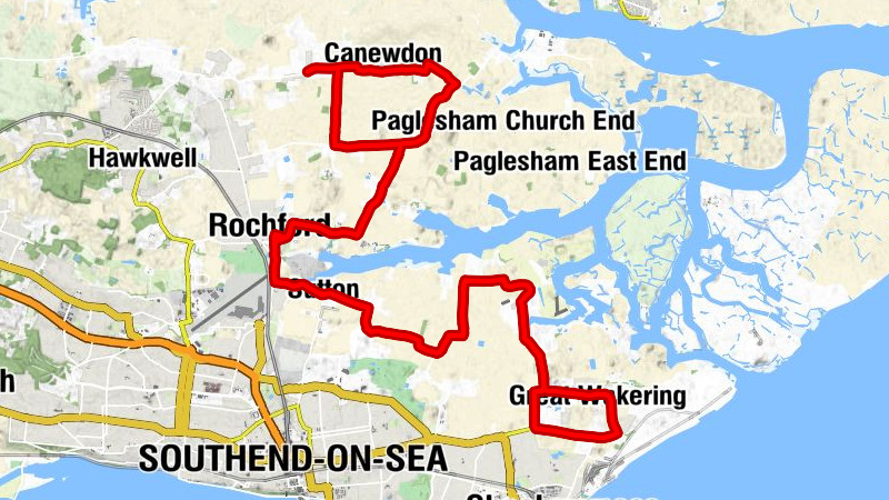 Canewdon - St Mary and All Saints, Stambridge - All Saints, Barling Magna - Stambridge
