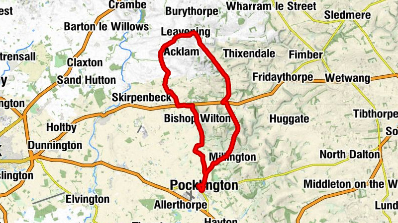 Leavening - Garrowby Hill - All Saints Church - St. Andrew's