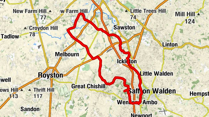 Wendens Ambo - Holy Trinity, Littlebury - Saint Mary Magdalene (Ickleton Parish Church) - Audley End