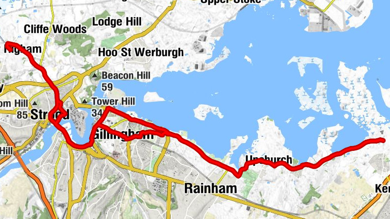 Higham - Frindsbury Baptist Church - Siri Guru Ravidass Bhawan - St Mary the Virgin
