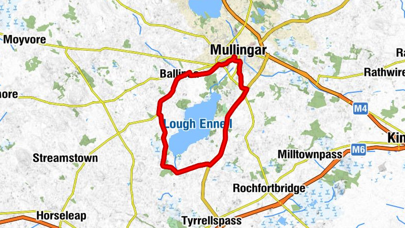 Mullingar - Belmount Bridge - Ballinea Bridge - Ballinea