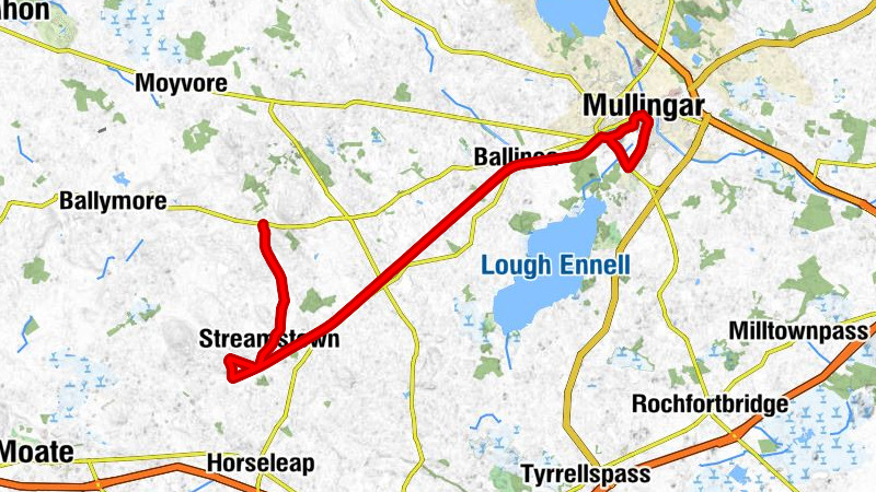 Streamstown - Ballinea - Mullingar