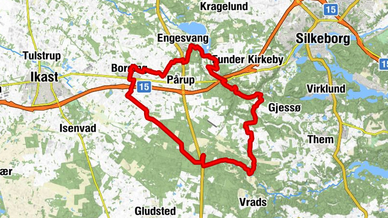 Bording - Moselund - Løgager Gårde